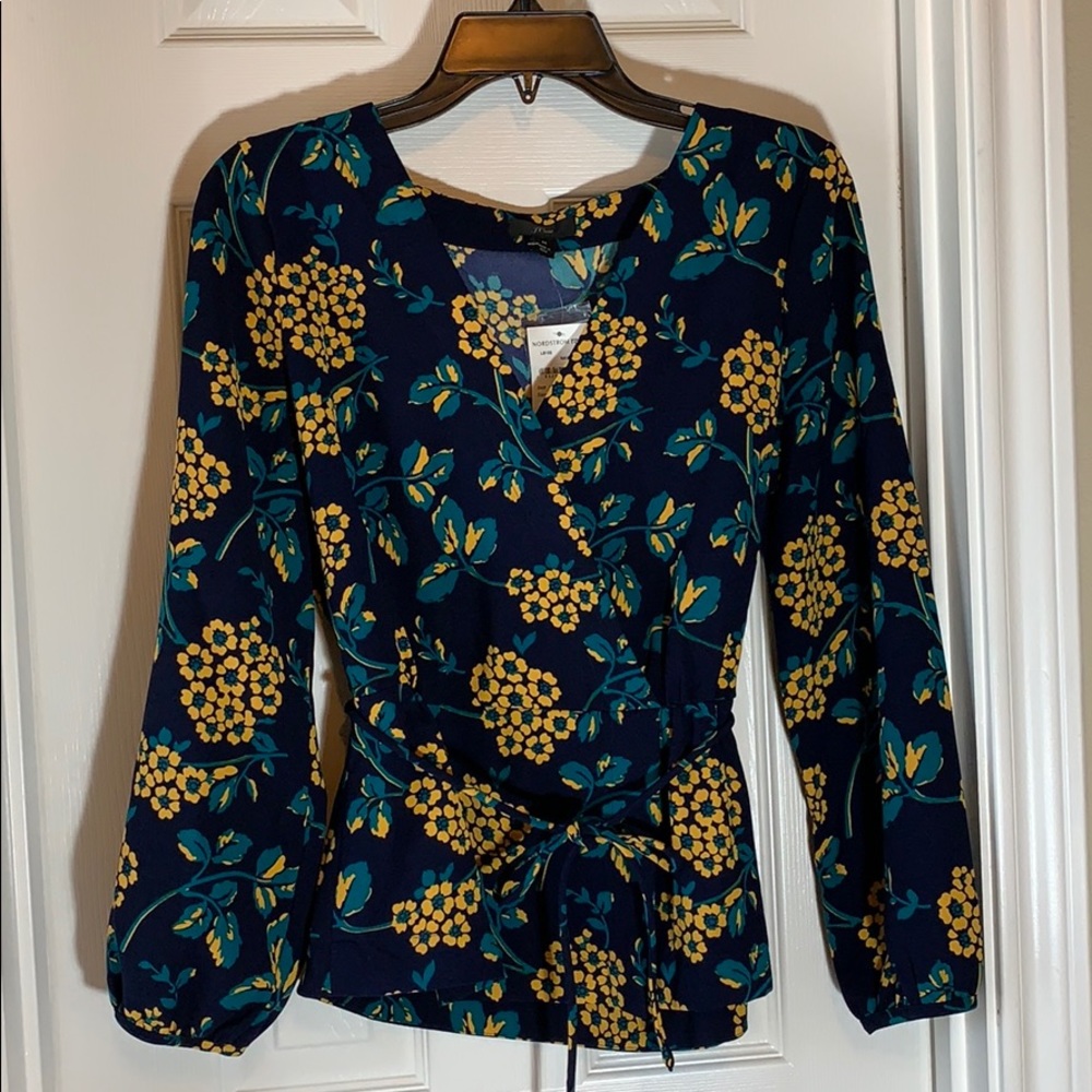 J. Crew size M long sleeves blouse New